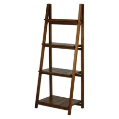60" Folding Slatted Bookcase-4 Shelf -Officezen Shop GUEST 7a366d50 6e80 4c5a a27c 01f4547853d3