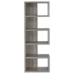 Joey 5 Shelf Bookcase Salvaged - Coaster -Officezen Shop GUEST 7ecaf7a9 1df2 471f 9083 7ec47acb4b26