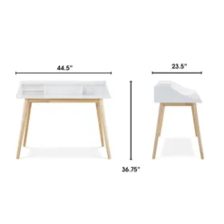 Alton Writing Desk White - Adore Decor -Officezen Shop GUEST 84748211 c8c4 4bd1 b678 80e56747f965