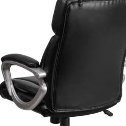 Flash Furniture Mid-Back LeatherSoftSoft Executive Swivel Office Chair With Padded Arms -Officezen Shop GUEST 86f2fdde 4580 405c a7f6 aa1cc2114c78