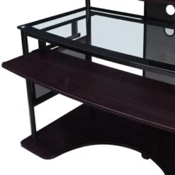 Vision Multimedia Desk Black - OSP Home Furnishings -Officezen Shop GUEST 8be9e699 5e6f 4b79 b3a5 fea9349fe9af