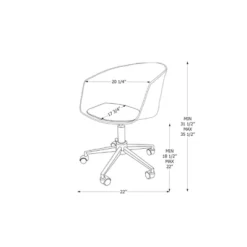 Flam Swivel Chair - South Shore 20 Flam Swivel Chair - South Shore -Officezen Shop GUEST 92669074 411a 4332 9ad5 dedb057127e3