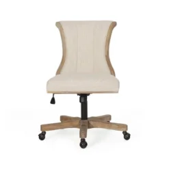 Coulee Contemporary Fabric Upholstered Roll Back Swivel Office Chair - Christopher Knight Home 24 Coulee Contemporary Fabric Upholstered Roll Back Swivel Office Chair - Christopher Knight Home -Officezen Shop GUEST 995ee28a 5993 4380 acdb 6bd573cedc25