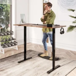 Tangkula 55" Electric Standing Desk Height Adjustable Home Office Table W/ Hook 14 Tangkula 55" Electric Standing Desk Height Adjustable Home Office Table W/ Hook -Officezen Shop GUEST 9a8800fa ddd3 49ca a570 d9d4e2998f27