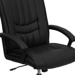Flash Furniture Mid-Back Black LeatherSoft Swivel Manager's Office Chair With Arms 13 Flash Furniture Mid-Back Black LeatherSoft Swivel Manager's Office Chair With Arms -Officezen Shop GUEST 9c3724c4 bbbe 4e67 be7e 74c6241130dc