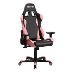 Ergonomic High Back Racer Style PC Gaming Chair Pink - Techni Sport -Officezen Shop GUEST a1753647 63a2 400a b29e 1ba67a2559a2