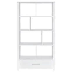 Dylan 8 Shelf Bookcase With Storage Drawer - Coaster 12 Dylan 8 Shelf Bookcase With Storage Drawer - Coaster -Officezen Shop GUEST a21498b4 843d 4e45 9db0 94954066facf
