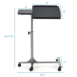 Costway Adjustable Angle & Height Rolling Laptop Notebook Desk Stand Over Sofa Bed Table 17 Costway Adjustable Angle & Height Rolling Laptop Notebook Desk Stand Over Sofa Bed Table -Officezen Shop GUEST a512dad9 986f 4bce a25c f25ac4c052b5