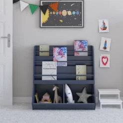 RealRooms Jocelyn Kids Book And Toy Storage