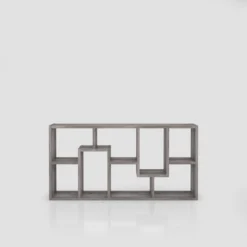 70.98" Crusiton Versatile Bookcase Vintage Gray Oak - MiBasics 28 70.98" Crusiton Versatile Bookcase Vintage Gray Oak - MiBasics -Officezen Shop GUEST a73ad489 e515 442b b7c6 6c38691329a9