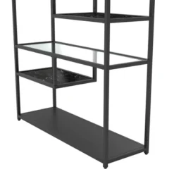 72" Eos Bookcase Etagere Marble/Glass Black - Room & Joy 10 72" Eos Bookcase Etagere Marble/Glass Black - Room & Joy -Officezen Shop GUEST afe8561a 3c3c 41f8 b8b0 7828f1dd0638