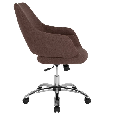 Merrick Lane Office Chair Ergonomic Executive Mid-Back Design With 360° Swivel And Height Adjustment 6 Merrick Lane Office Chair Ergonomic Executive Mid-Back Design With 360° Swivel And Height Adjustment - Image 6