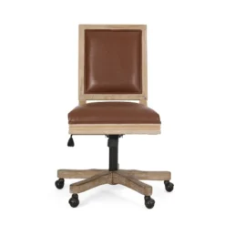Sandine Rustic Upholstered Swivel Office Chair - Christopher Knight Home 26 Sandine Rustic Upholstered Swivel Office Chair - Christopher Knight Home -Officezen Shop GUEST b65a6613 4fc8 4200 aff8 ac0ee90bae38
