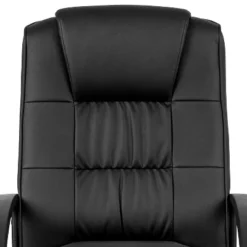 Flash Furniture Biscayne Flash Fundamentals High Back Black LeatherSoft-Padded Task Office Chair With Arms -Officezen Shop GUEST b9737dd1 3678 45ed bd91 0e568d012c99
