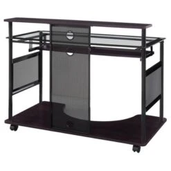Vision Multimedia Desk Black - OSP Home Furnishings -Officezen Shop GUEST bd0ff725 4e4b 4913 a50e 238e4f8ae085
