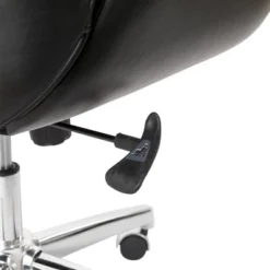 Mid-Century Modern Air Leatherette Adjustable Swivel High Back Office Chair - Glitzhome -Officezen Shop GUEST bfd0f598 1e1f 48b7 9295 48c205104193