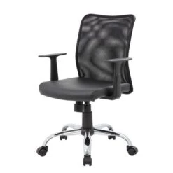 Fixed Arm Budget Mesh Task Chair Black - Boss Office Products 8 Fixed Arm Budget Mesh Task Chair Black - Boss Office Products -Officezen Shop GUEST bfeb8619 1613 4dae 9d39 2429d865a8b5