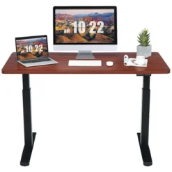 Costway 55''x28'' Electric Standing Desk Sit To Stand Workstation Dual Motor -Officezen Shop GUEST c1dc6739 c8bf 4f45 8202 4dad45709c6e
