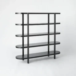 57" Portola Hills 5 Shelf Horizontal Bookcase - Threshold™ Designed With Studio McGee -Officezen Shop GUEST c3e902ad 7687 483a a885 6a70b1341eb1