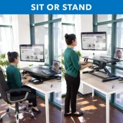 Mount-It! Standing Desk Converter | Height Adjustment From 4.3" To 19.9" | 37 Lbs. Weight Capacity | Black 11 Mount-It! Standing Desk Converter | Height Adjustment From 4.3" To 19.9" | 37 Lbs. Weight Capacity | Black -Officezen Shop GUEST c7f4cab8 8054 495b b1c5 5d3ef49f043d