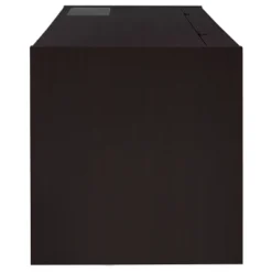 Halston 3 Drawer Office Desk Cappuccino - Coaster -Officezen Shop GUEST cbee7640 ebcb 4c67 bac5 97f0a1e91c9e