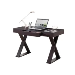 Trendy Desk With Drawer Espresso - Techni Mobili 8 Trendy Desk With Drawer Espresso - Techni Mobili -Officezen Shop GUEST d09410bc 301e 45ac b992 2123561588bf