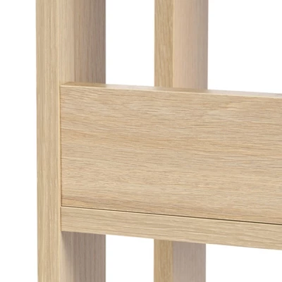 IRIS USA Rack 3-Shelf Open Wood Shelving Unit 3 IRIS USA Rack 3-Shelf Open Wood Shelving Unit - Image 3