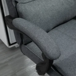Vinsetto Executive Office Chair High Back Computer Desk Chair With Headrest, Lumbar Support, Padded Armrest And Retractable Footrest, Gray 8 Vinsetto Executive Office Chair High Back Computer Desk Chair With Headrest, Lumbar Support, Padded Armrest And Retractable Footrest, Gray -Officezen Shop GUEST d1dc9f87 092e 4756 b944 4509c0a0da56