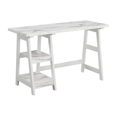 Designs2Go Trestle Desk With Shelves - Breighton Home 17 Designs2Go Trestle Desk With Shelves - Breighton Home - Image 17