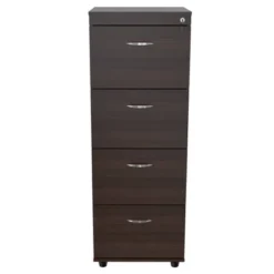 51.97" 4 Drawer Locking File Cabinet Espresso - Inval -Officezen Shop GUEST d742de29 5941 42f5 a86c fe42ff163646
