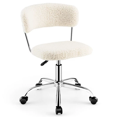 Tangkula Computer Desk Chair Adjustable Office Chair Swivel Vanity Chair 8 Tangkula Computer Desk Chair Adjustable Office Chair Swivel Vanity Chair - Image 8
