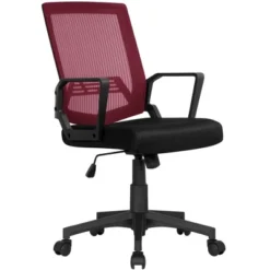 Yaheetech Adjustable Mid-Back Office Chair Computer Chair With Wheels 21 Yaheetech Adjustable Mid-Back Office Chair Computer Chair With Wheels -Officezen Shop GUEST de674383 273b 4f50 ab52 7fd0f17f274d