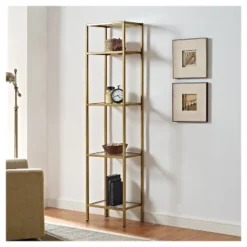 73" Aimee Narrow Etagere - Crosley -Officezen Shop GUEST df05ec4b 6261 4070 b615 fa74a5e4fc14