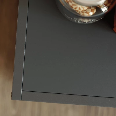 2 Drawer Boulevard Café Lateral File Cabinet Black - Sauder 3 2 Drawer Boulevard Café Lateral File Cabinet Black - Sauder - Image 3