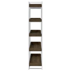 70.25" Angelica 5 Shelf Bookcase Walnut - Coaster 15 70.25" Angelica 5 Shelf Bookcase Walnut - Coaster -Officezen Shop GUEST e306d9bc 7596 473e 811a dfb580719000