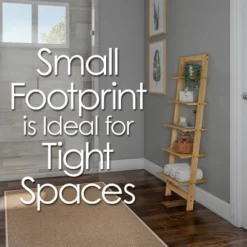 Hastings Home 5-Tier Bookshelf - 50" Tall, Pickled Oak Wood Finish 6 Hastings Home 5-Tier Bookshelf - 50" Tall, Pickled Oak Wood Finish -Officezen Shop GUEST e65f0af4 b47d 4590 b8bc 11a5fff7b241