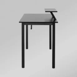 Computer Desk With Stand Black -Techni Mobili -Officezen Shop GUEST e98ae1e5 7266 48ed 955a 62b8032c2a46
