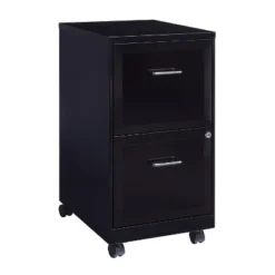 Space Solutions 18" Deep 2 Drawer Mobile Letter Width Vertical File Cabinet -Officezen Shop GUEST e9b46f70 b8e2 4081 a43f c6a5c9b348db