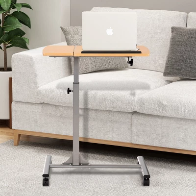 Costway 1PC Adjustable Laptop Notebook Desk Table Stand Holder Swivel Home Office Wheel 5 Costway 1PC Adjustable Laptop Notebook Desk Table Stand Holder Swivel Home Office Wheel - Image 5