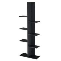 Tangkula Modern Multi-Layer Bookshelf Floor Standing Bookcase W/Anti-fall Device Storage Rack For Home Office Rustic 22 Tangkula Modern Multi-Layer Bookshelf Floor Standing Bookcase W/Anti-fall Device Storage Rack For Home Office Rustic -Officezen Shop GUEST ec6ff51d b35d 46e5 a943 fadf1f7ea996