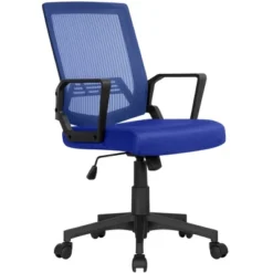 Yaheetech Adjustable Mid-Back Office Chair Computer Chair With Wheels 19 Yaheetech Adjustable Mid-Back Office Chair Computer Chair With Wheels -Officezen Shop GUEST eccb47b9 2acb 44c5 bb29 6a31202a71cc