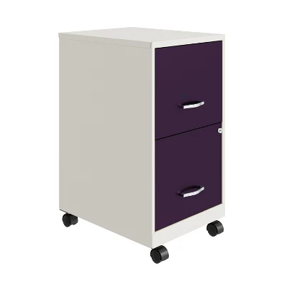 Space Solutions 18" Deep 2-Drawer Letter Width Vertical File Cabinet 6 Space Solutions 18" Deep 2-Drawer Letter Width Vertical File Cabinet - Image 6