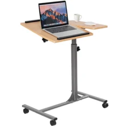 Costway 1PC Adjustable Laptop Notebook Desk Table Stand Holder Swivel Home Office Wheel 17 Costway 1PC Adjustable Laptop Notebook Desk Table Stand Holder Swivel Home Office Wheel -Officezen Shop GUEST f07a5910 93c3 413c 8b7c 73d721a756fc