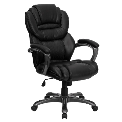 Emma And Oliver High Back Executive Swivel Ergonomic Office Chair With Accent Layered Seat/Back 10 Emma And Oliver High Back Executive Swivel Ergonomic Office Chair With Accent Layered Seat/Back - Image 10
