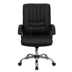 Flash Furniture Mid-Back Black LeatherSoft Swivel Manager's Office Chair With Arms 16 Flash Furniture Mid-Back Black LeatherSoft Swivel Manager's Office Chair With Arms -Officezen Shop GUEST f4bb9eeb 5260 46d8 985f 47bba09b67de