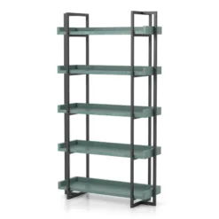 Kellare 5 Shelf Contemporary Bookcase - HOMES: Inside + Out 5 Kellare 5 Shelf Contemporary Bookcase - HOMES: Inside + Out -Officezen Shop GUEST f5a303bf 7c43 4806 a375 dae84c719a80