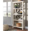 75" Carynhurst Bookcase Beige - Signature Design By Ashley