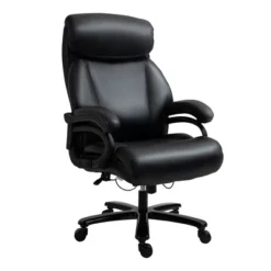 Vinsetto Big And Tall Executive Office Chair 396lbs With Wide Seat, Home High Back PU Leather Chair With Adjustable Height, Swivel Wheels 12 Vinsetto Big And Tall Executive Office Chair 396lbs With Wide Seat, Home High Back PU Leather Chair With Adjustable Height, Swivel Wheels -Officezen Shop GUEST f6a8aeff e093 43c0 ad36 4669a11ea85a