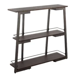 41" Converge 3 Shelf Vertical Bookcase - Lumisource -Officezen Shop GUEST f891e191 8b2d 4487 b31c 0a0a24745f58
