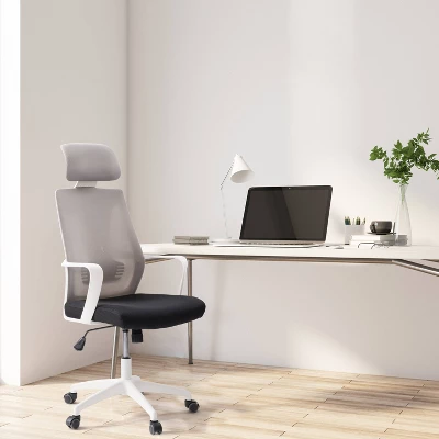 Workspace Mesh Back Office Chair - CorLiving 1 Workspace Mesh Back Office Chair - CorLiving